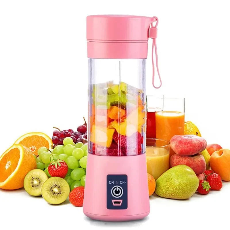 Portable Mini Electric Juicer USB Charging Kitchen Blender