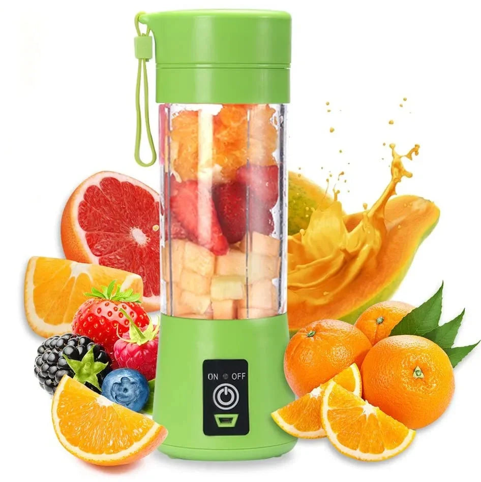 Portable Mini Electric Juicer USB Charging Kitchen Blender