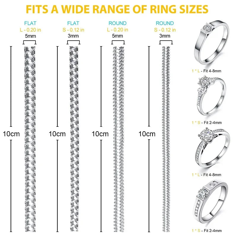 8pcs/Set Rings Adjust