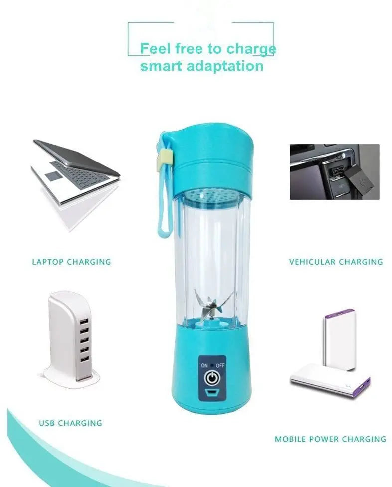 Portable Mini Electric Juicer USB Charging Kitchen Blender